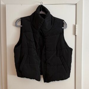 Black Puffer Vest